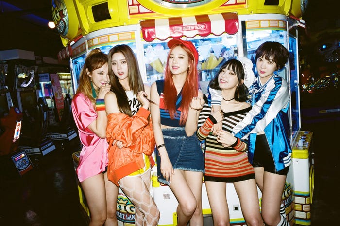 EXID(左から)LE(エリー)、ジョンファ、ソルジ、ハニ、ヘリン(提供画像)