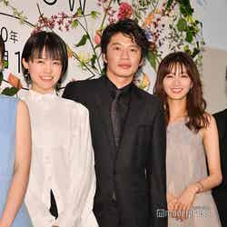 （左から）松木エレナ、志田彩良、田中圭、岡崎紗絵、今泉力哉監督（C）モデルプレス