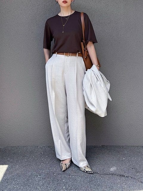 ブラウンコーデ ブラウンコーデ1