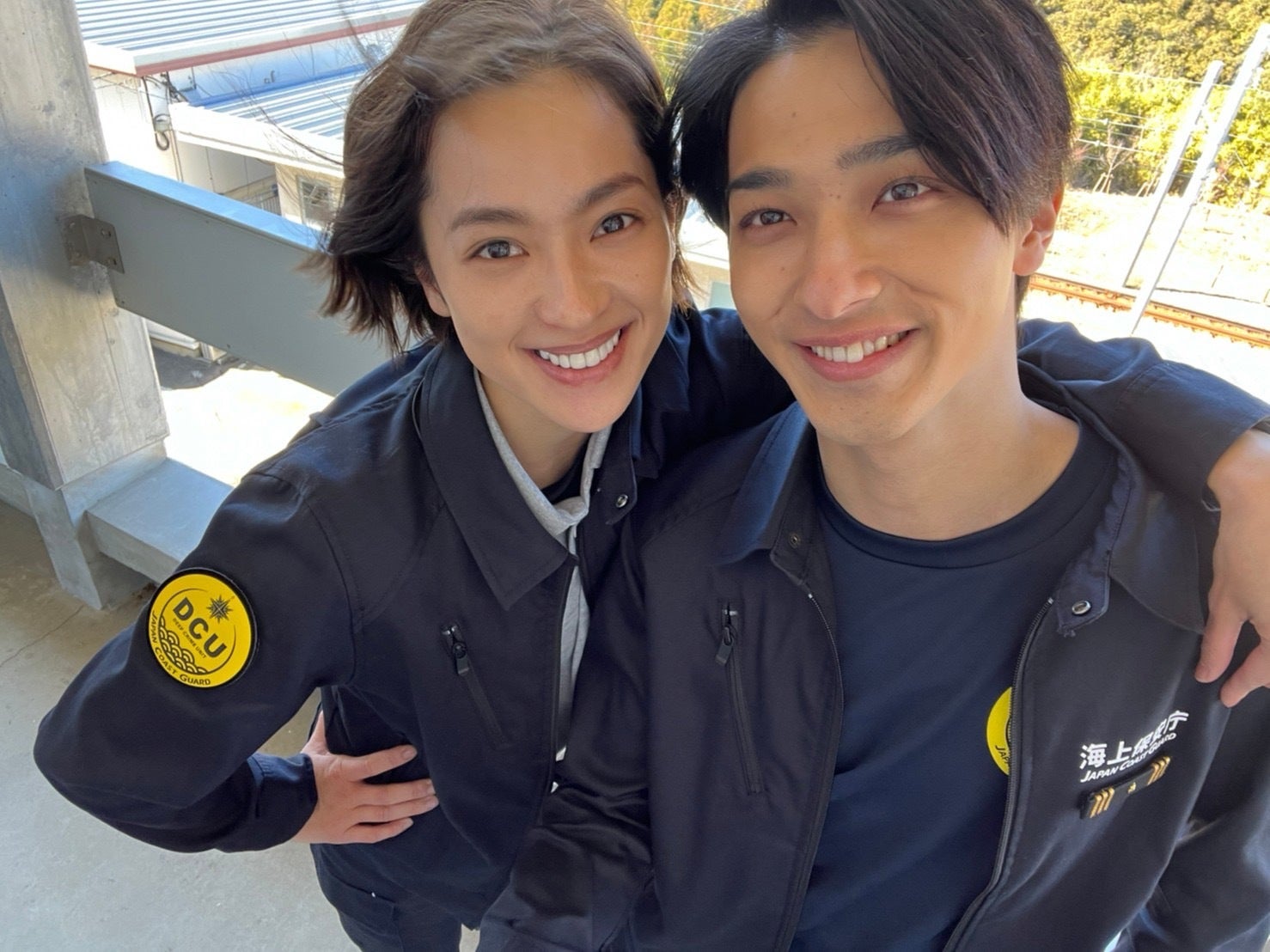 「DCU」横浜流星＆中村アン、肩組み2ショットに反響「眼福」「美男美女」