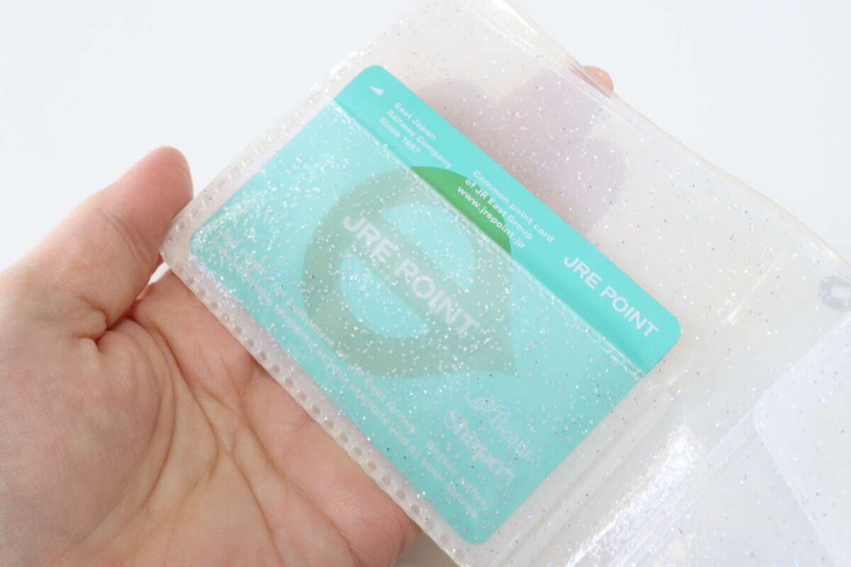 ダイソーの折財布