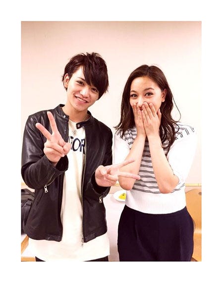 (左から)藤田富、高橋ユウ/高橋ユウオフィシャルブログ(Ameba)より