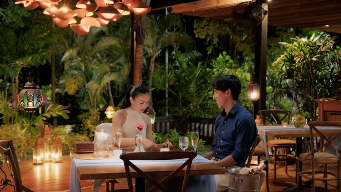 武井亜樹、坂口隆志『バチェロレッテ・ジャパン』シーズン3エピソード7(C)2024 Warner Bros. International Television Production Limited. All Rights Reserved