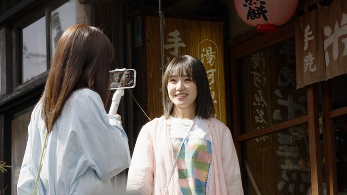 CMメイキングカット(提供写真)