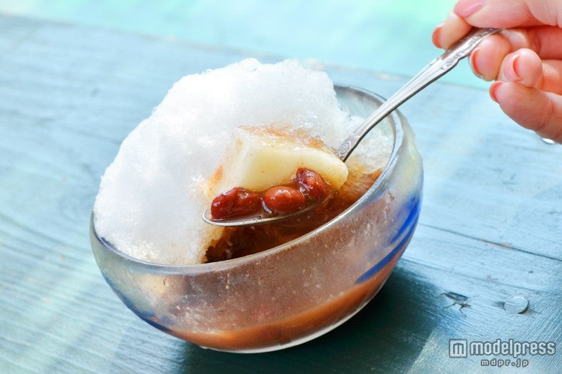 優しい甘みの「黒糖ぜんざい」