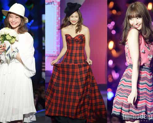 紗栄子、小嶋陽菜ら「sweet」人気モデルが彩る豪華ファッションショー<sweet collection 2016総まとめ/写真特集>