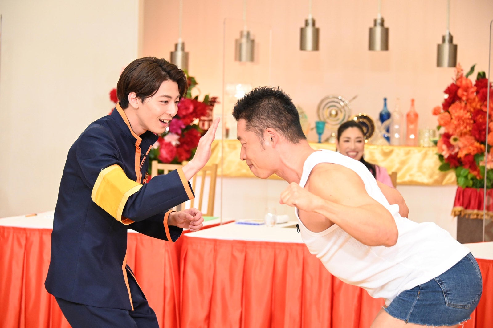 高杉真宙、なかやまきんに君（C）日本テレビ