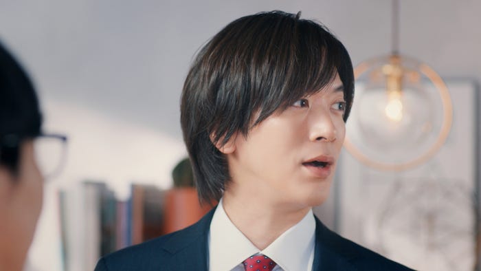 DAIGO/新TVCM「営業さん、交渉する」篇より(提供写真)