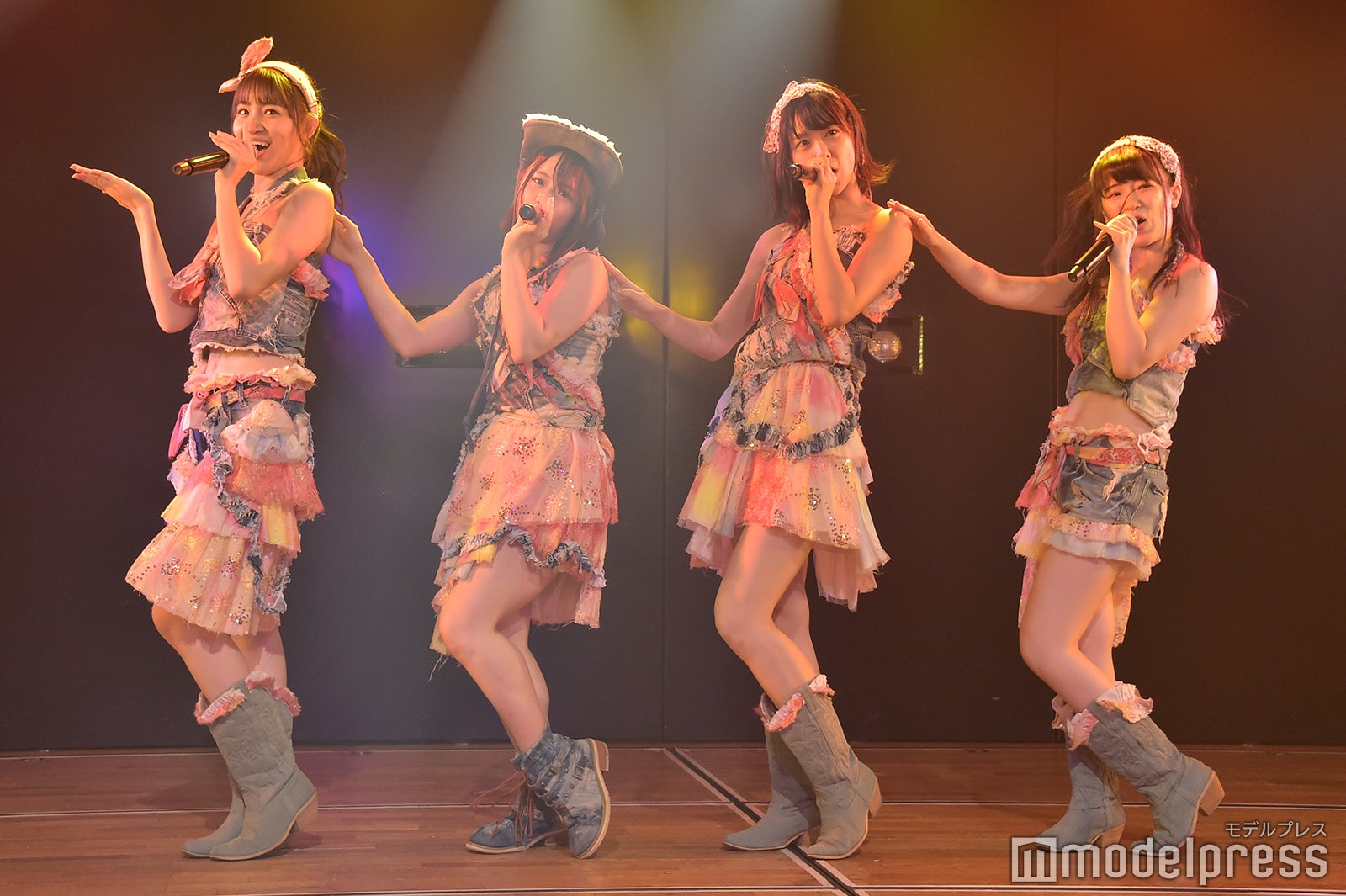  下口ひなな、倉野尾成美、小田えりな、武藤小麟／AKB48込山チームK「RESET」公演（C）モデルプレス