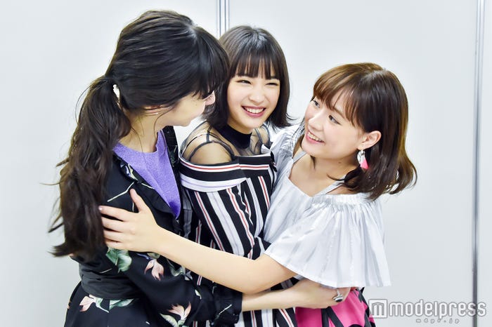 中条あやみ、広瀬すず、大原櫻子(C)モデルプレス