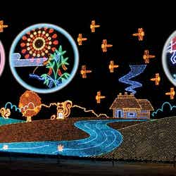 日本の四季「こころの故郷」/画像提供:足利フラワーリゾート