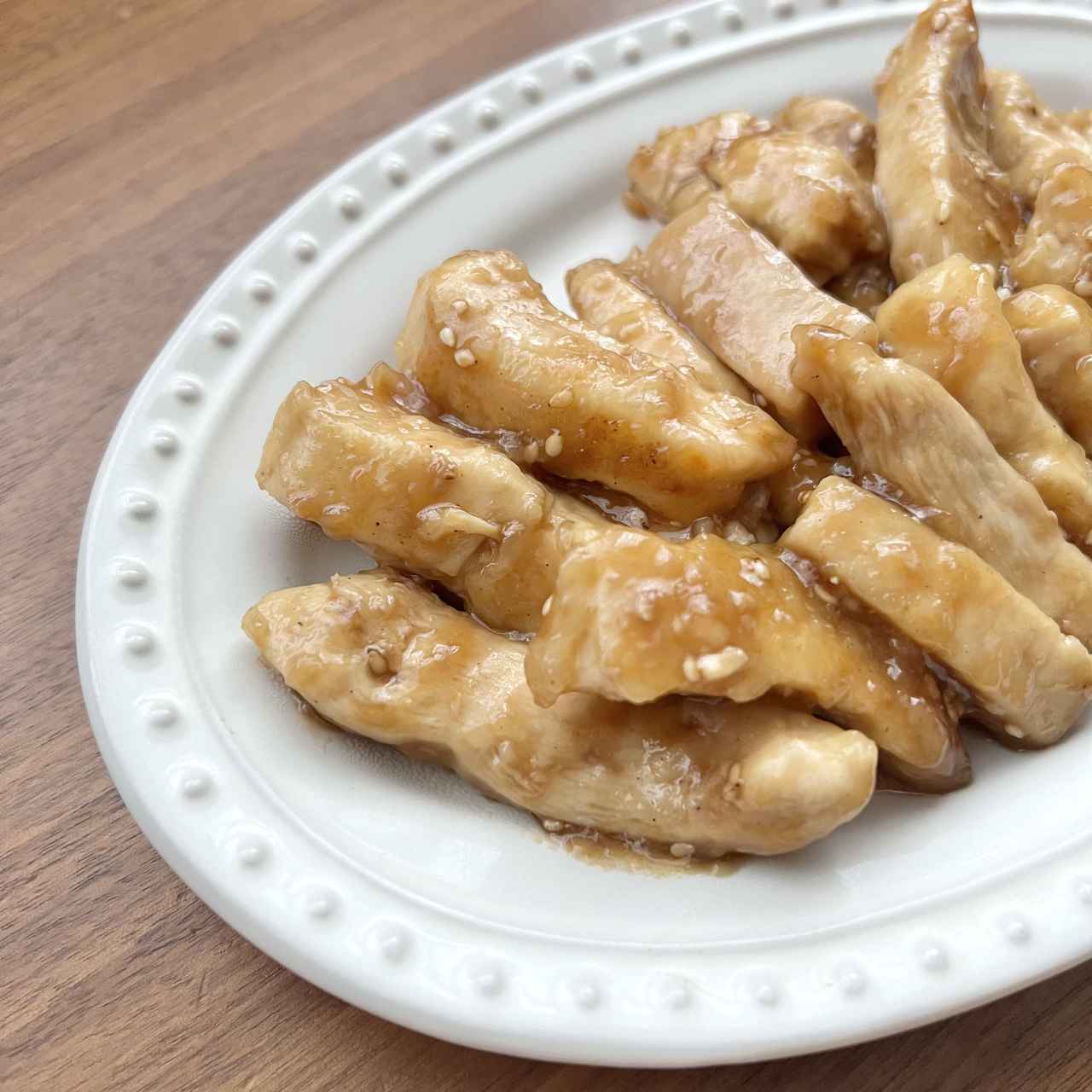 甘辛しか勝たん 鶏むね肉の甘辛スティック モデルプレス