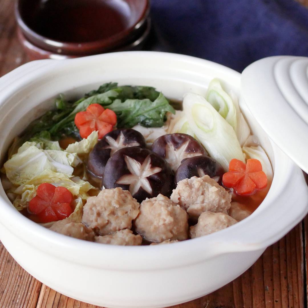 ふんわり。あったか鶏だんご鍋