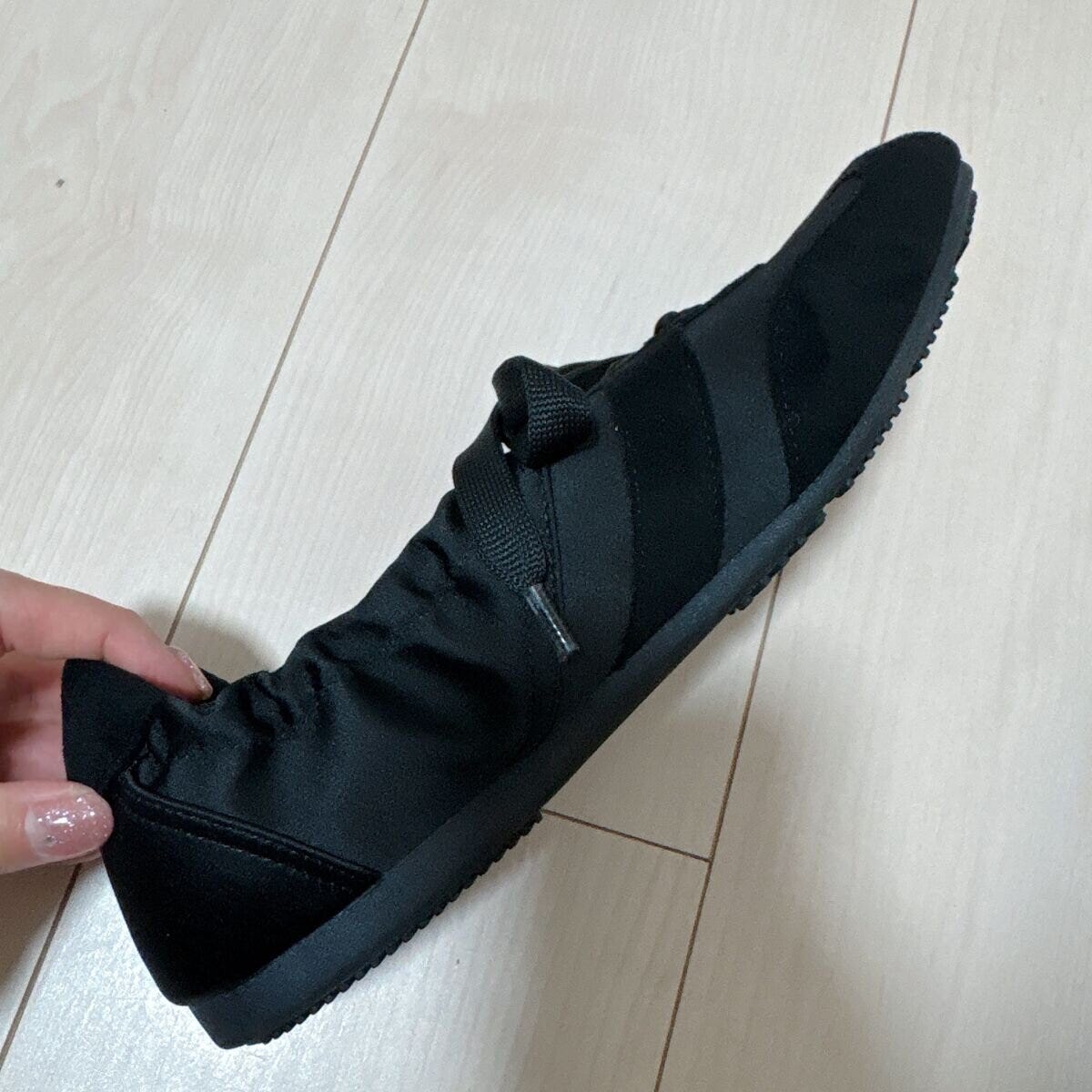 GUギャザーバレエスニーカー GUギャザーバレエスニーカー ソール部分