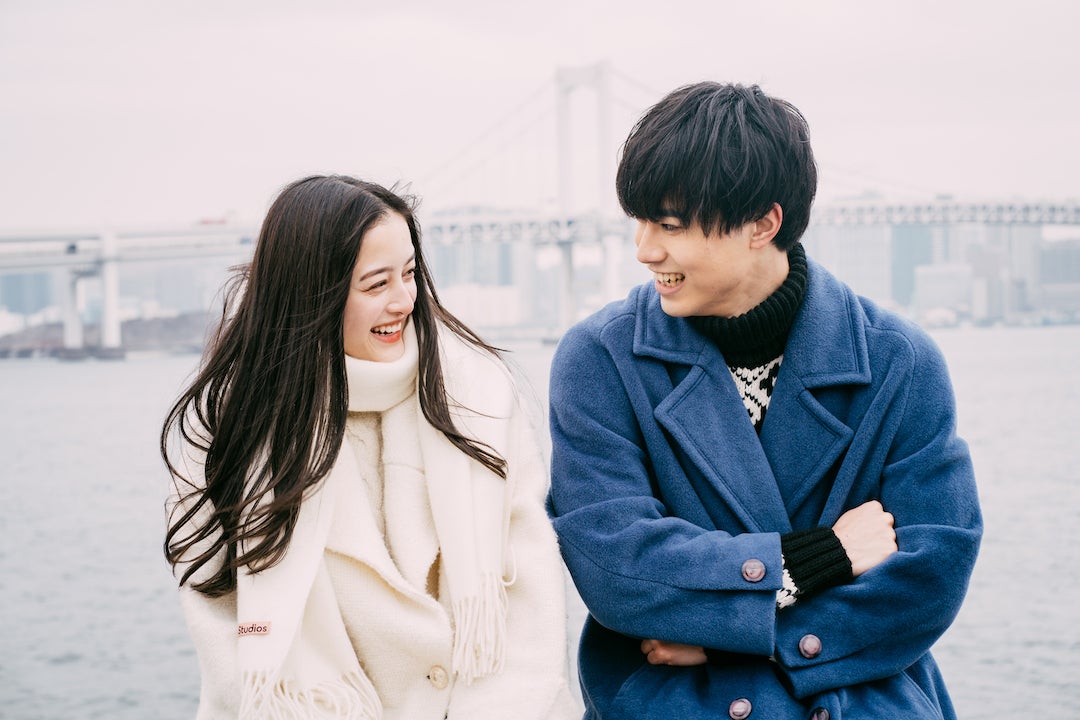 大峰ユリホ、櫻井佑樹「彼とオオカミちゃんには騙されない」第1話（C）AbemaTV, Inc.