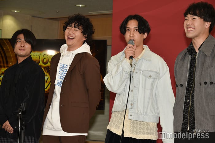 マカロニえんぴつ/高野賢也、長谷川大喜、はっとり、田辺由明 (C)モデルプレス