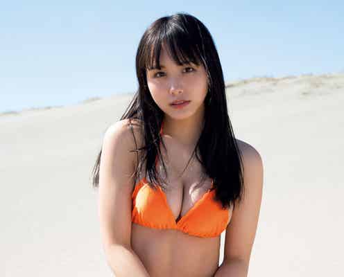 Pimm's新谷真由、異例の早さでカムバック 可憐な水着姿披露