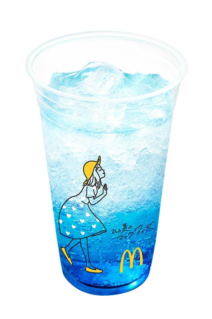 マックフィズ ブルーハワイ／画像提供：日本マクドナルド