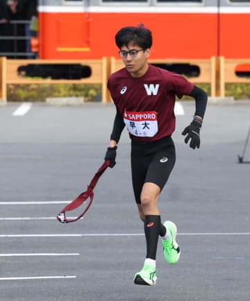 無念2位の早大・花田監督 歴史的快走の青学大・黒田に脱帽「1、2枚上手だった」