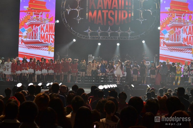 4月20日開催「KAWAii!! MATSURi」のフィナーレ