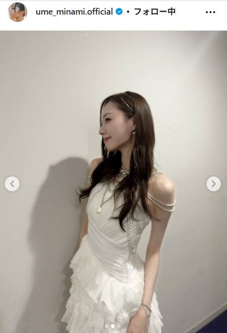 梅澤美波公式Instagramより