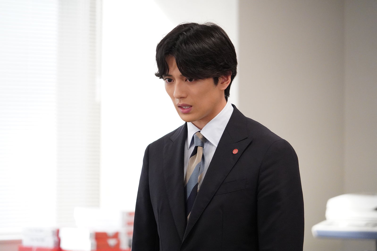 新田真剣佑／「同期のサクラ」第5話より（C）日本テレビ