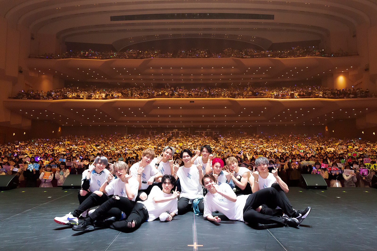 無料公開されたJO1の「1st FANMEETING at PACIFICO YOKOHAMA」（C）LAPONE ENTERTAINMENT