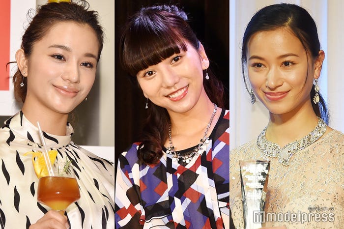 (左から)高橋メアリージュン、高城亜樹、高橋ユウ(C)モデルプレス