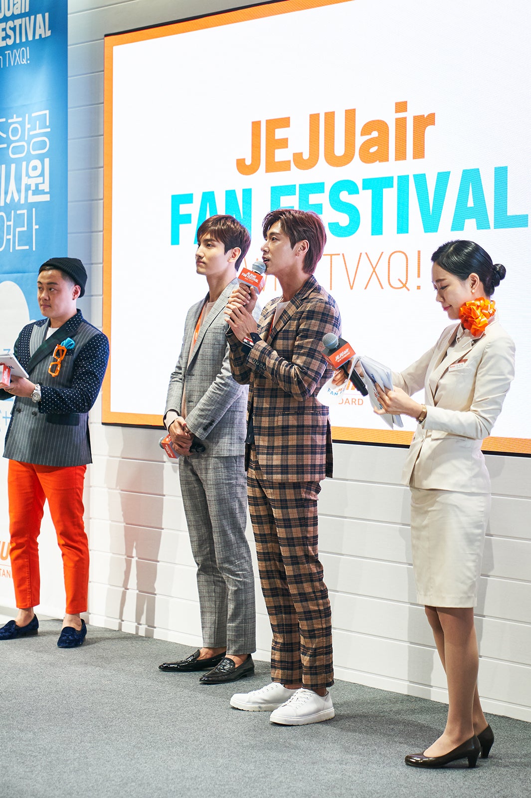「JEJU air Fan Festival with TVXQ！ ～集まろう！チェジュ航空アンバサダー～」（提供写真）