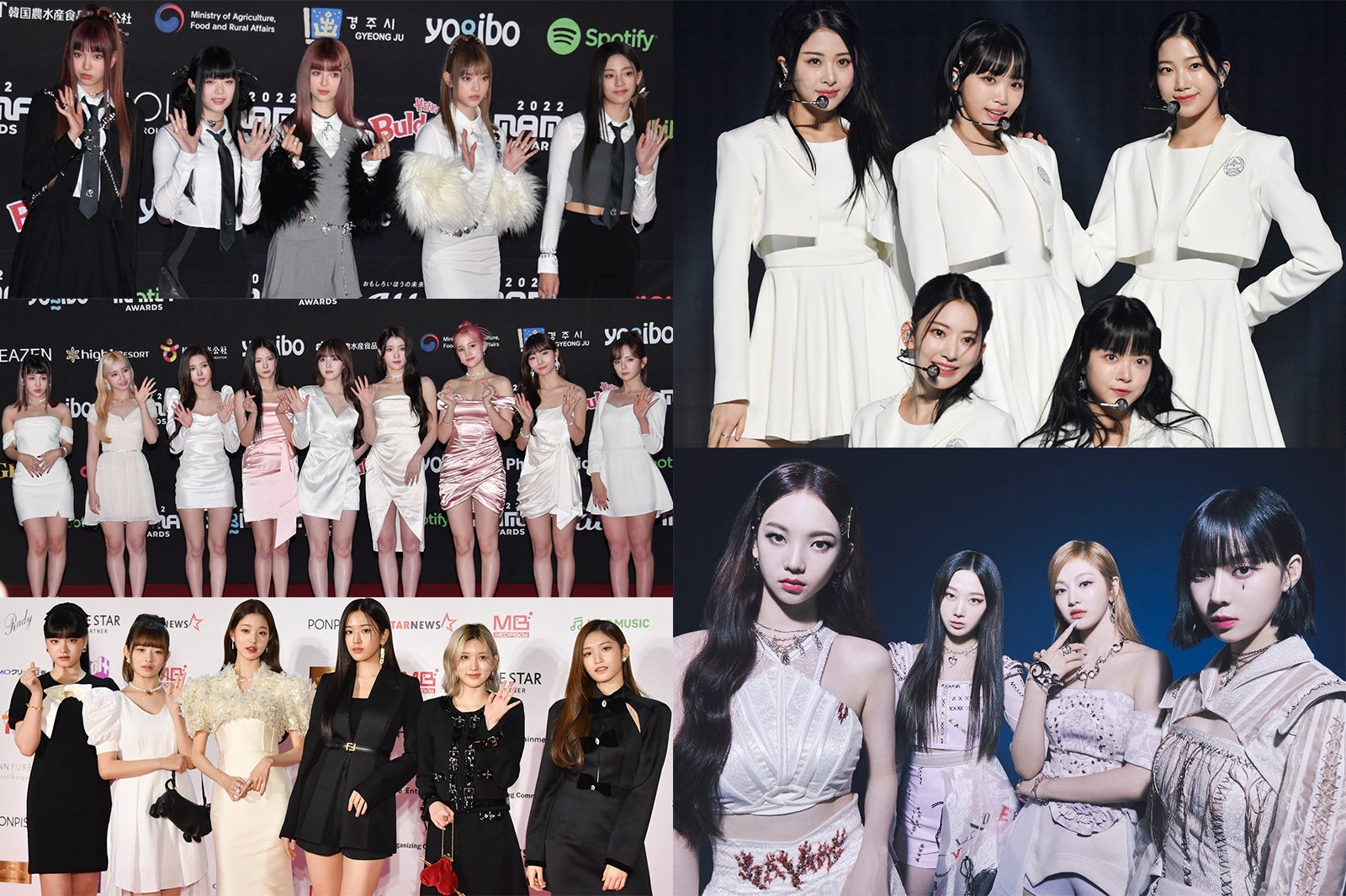 第4世代ガールズグループ、春のカムバ祭り突入 IVE・Kep1er・ルセラ・aespa・NewJeansも