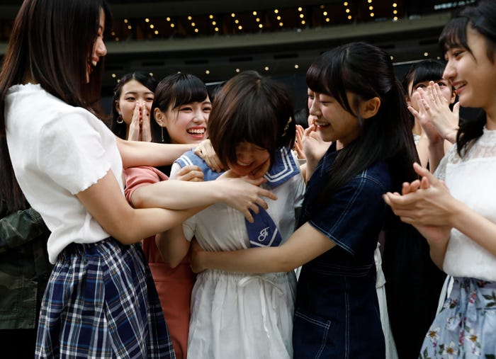 2ndシングル選抜メンバー発表の瞬間(C)STU