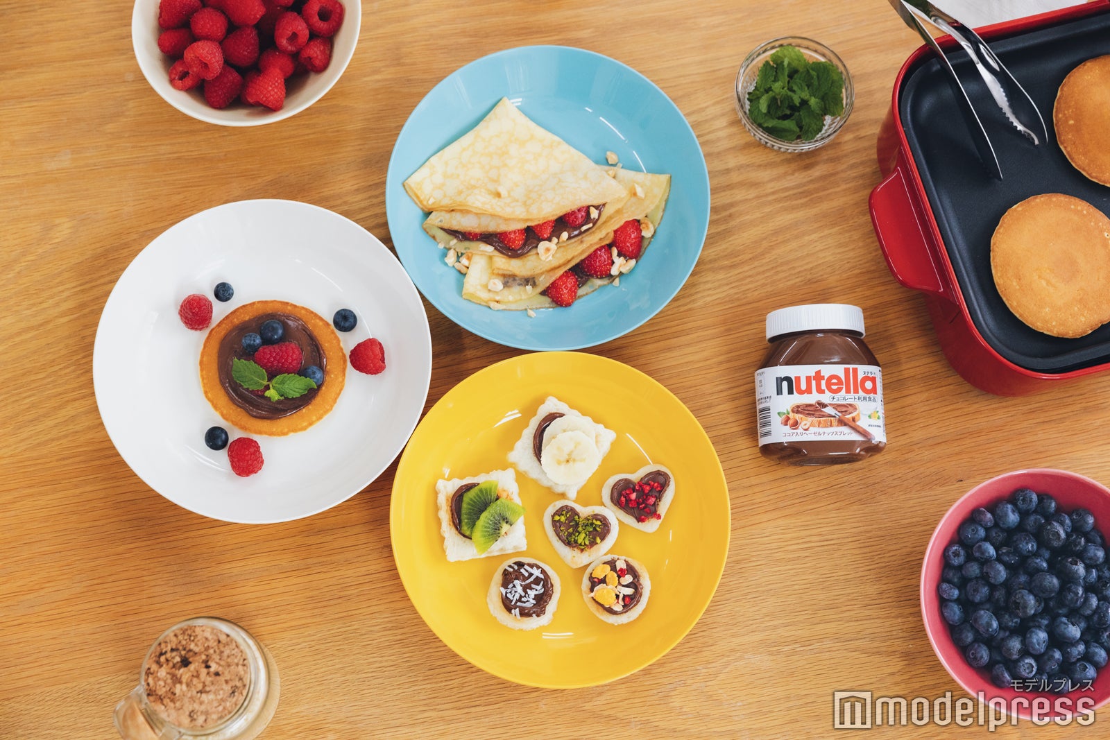 パンケーキ、クレープ、パンクッキー（C）モデルプレス