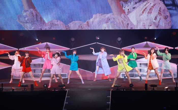 「アンジュルム コンサートツアー 2023秋 11人のアンジュルム 〜 BEST ELEVEN 〜」より(提供写真)