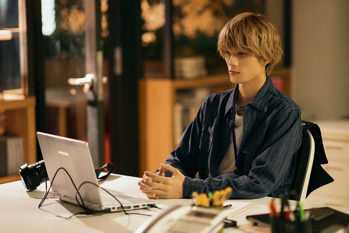 山中柔太朗 「飴色パラドックス」第2話より(C)「飴色パラドックス」製作委員会・MBS