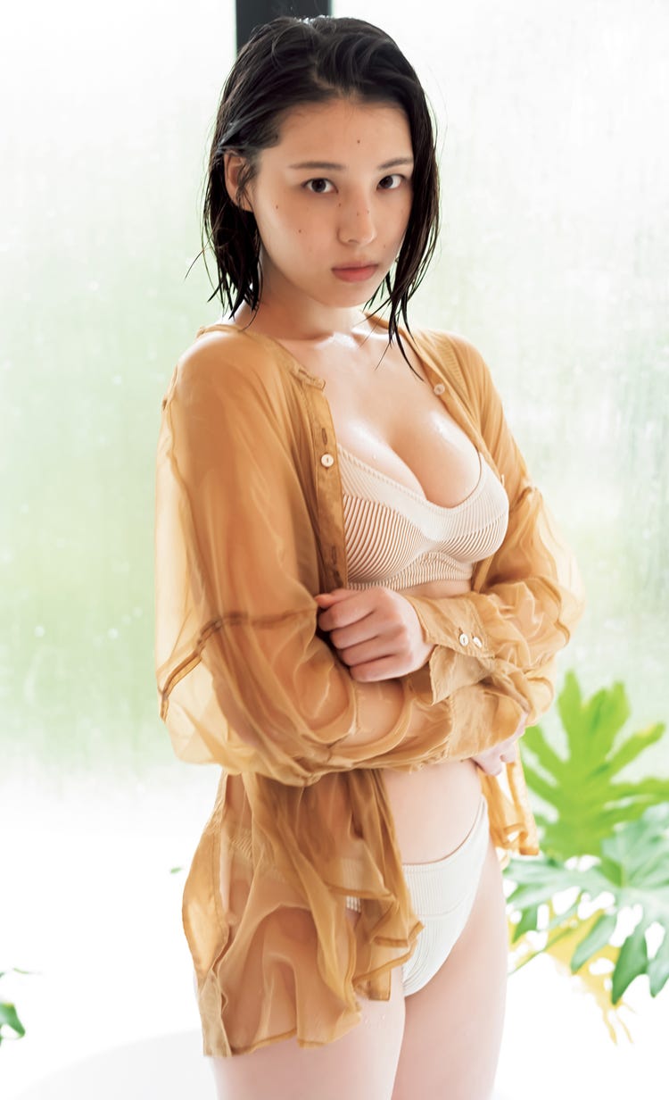 島崎和歌子のヘアーヌード写真 画像2/9) 中村里帆、色白美ボディにうっとり 「週刊ヤングジャンプ」初登場で初グラビア披露 - モデルプレス
