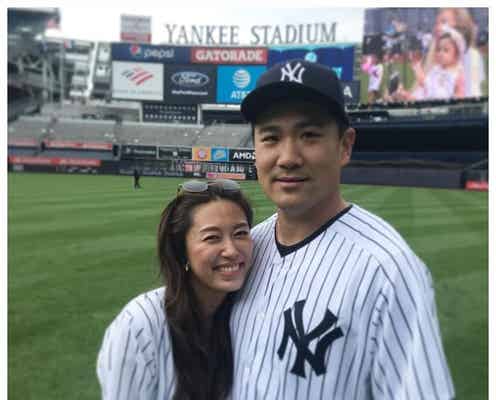 里田まい&田中将大、密着ショット公開 愛息の成長ぶりも明かす