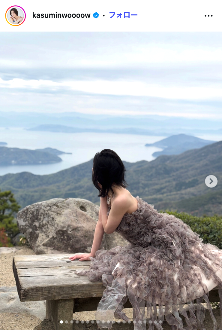 山谷花純Instagramより