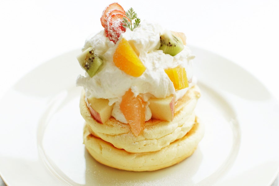 レインボーパンケーキ