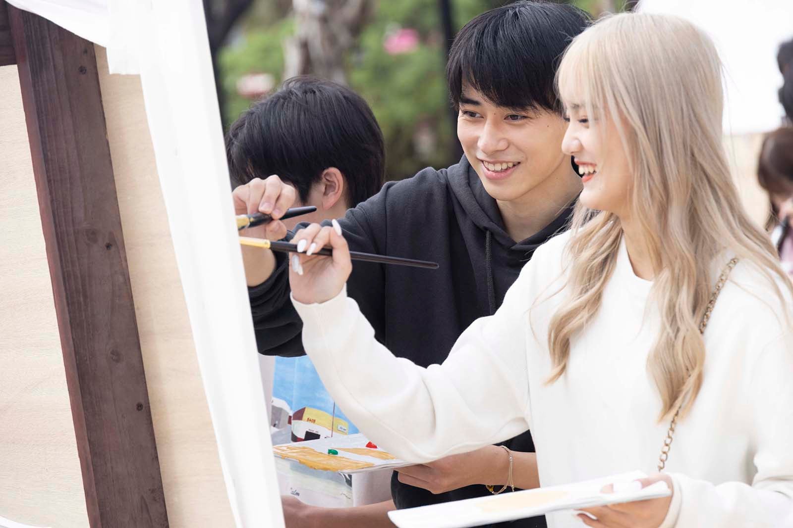 じゅんせい、みずき「今日、好きになりました。-卒業編2022-」（C）AbemaTV, Inc.