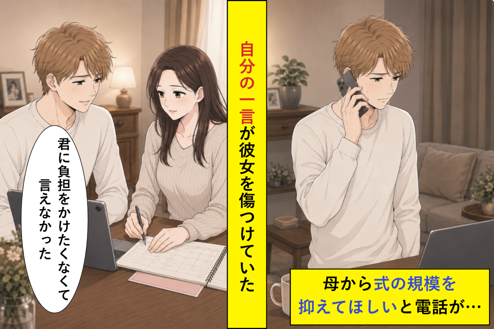 「友達、そんなに呼ぶ必要ある？」と彼女の招待客を削った俺→隠していた実家の事情