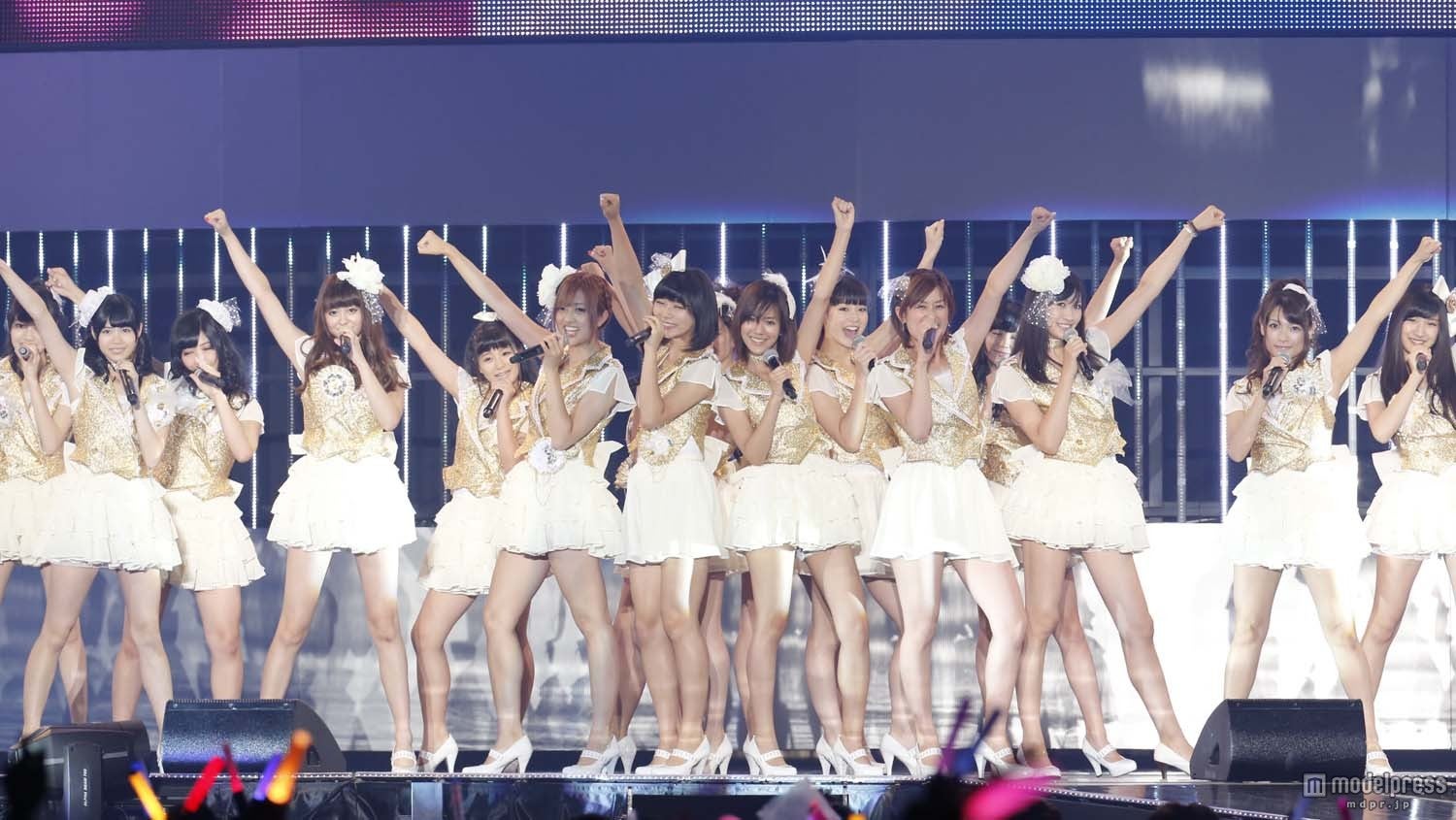 a-nationでパフォーマンスをするアイドリング!!!