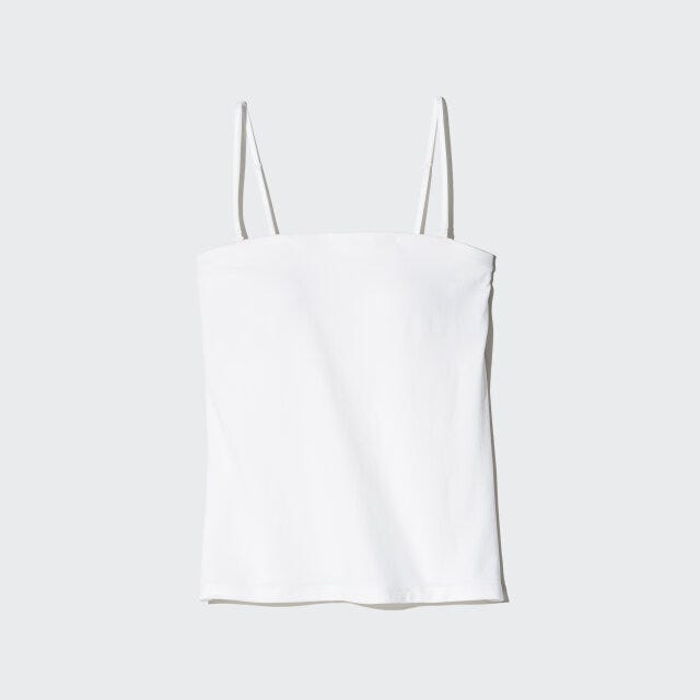 ユニクロ メンズアイテム トレンドコーデ 6スタイル kyoko. イラスト エアリズムコットンブラチューブトップ