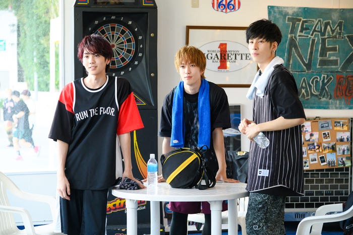 吉野北人、藤原樹、長谷川慎 (C)2020「PRINCE OF LEGEND」製作委員会