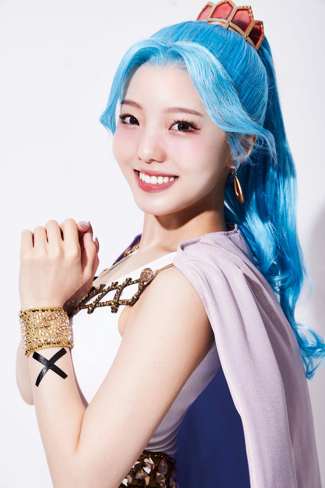 “王女”ビビを演じる本田真凜（C）尾田栄一郎／集英社・フジテレビ・東映アニメーション「ワンピース・オン・アイス」2024製作委員会