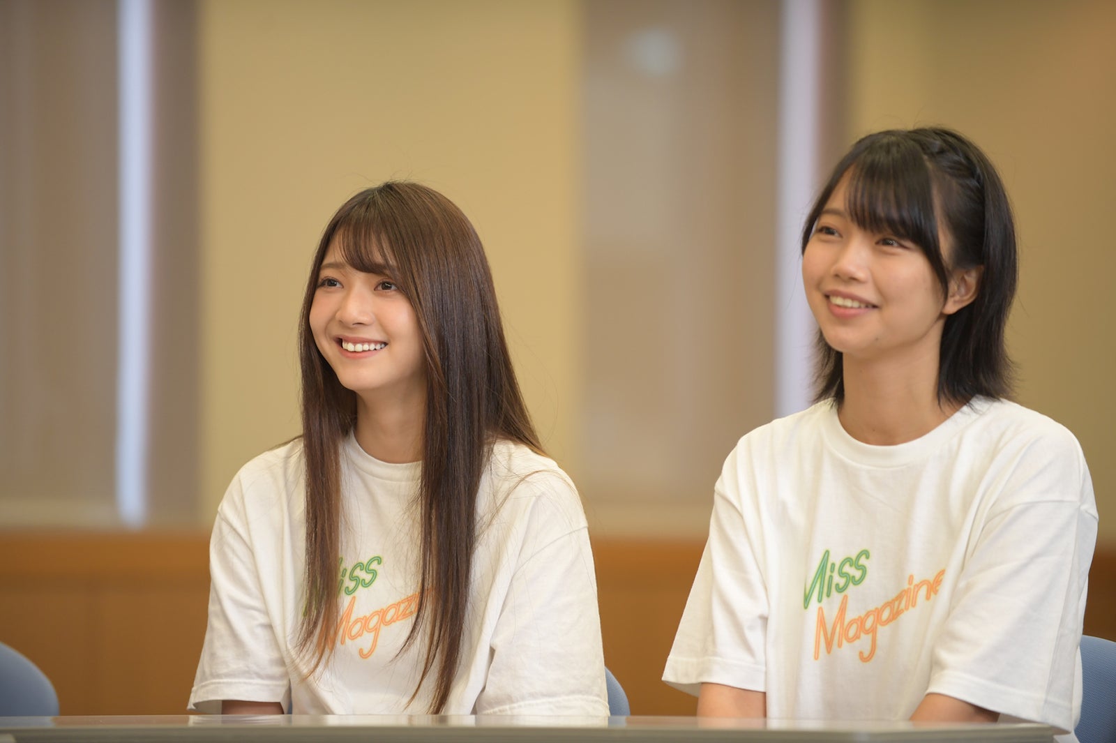 山口はのん、夏目綾 （C）渡辺充俊／ミスマガTV