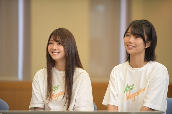 山口はのん、夏目綾 (C)渡辺充俊/ミスマガTV