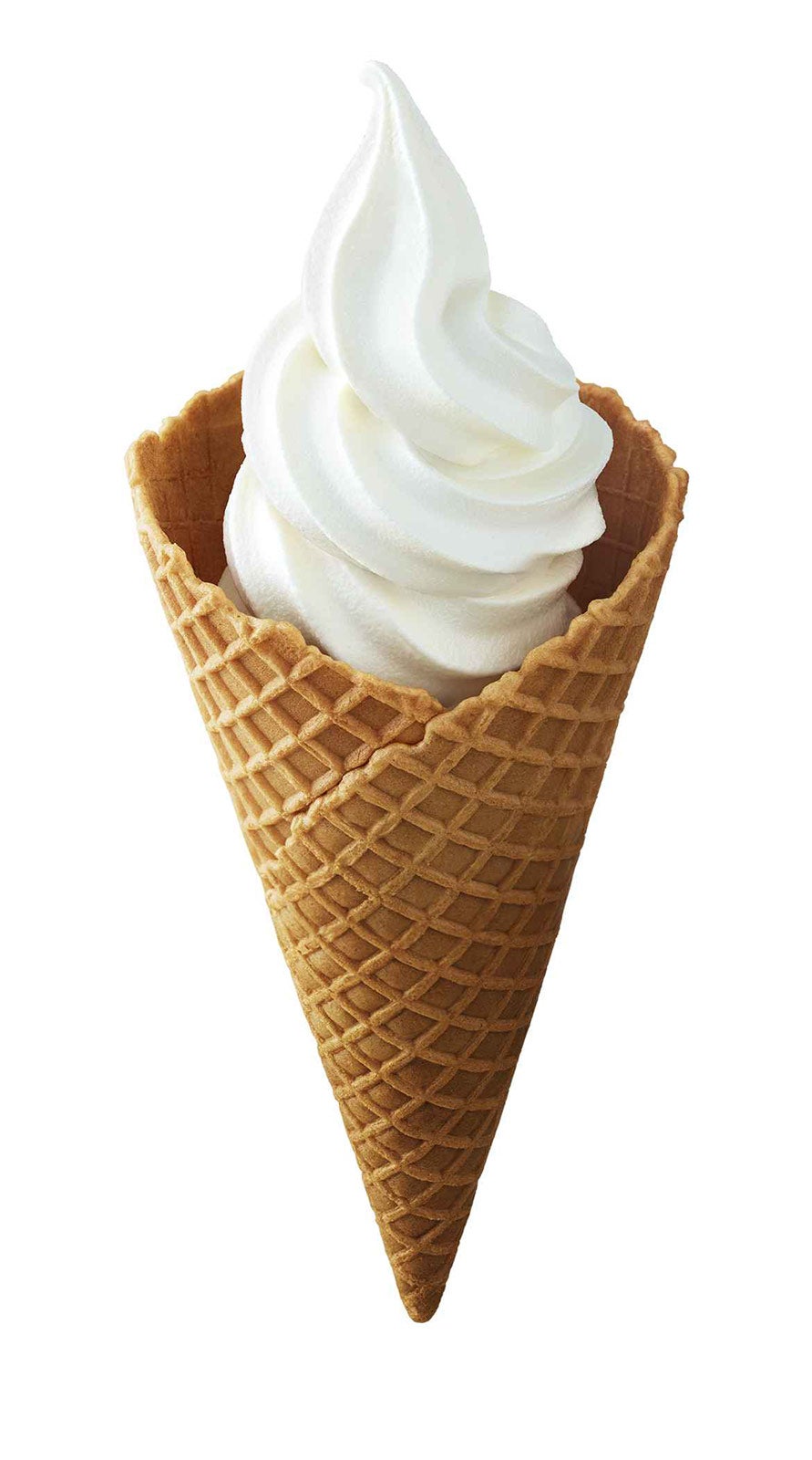 ワッフルコーン　プレーン／画像提供：日本マクドナルド株式会社