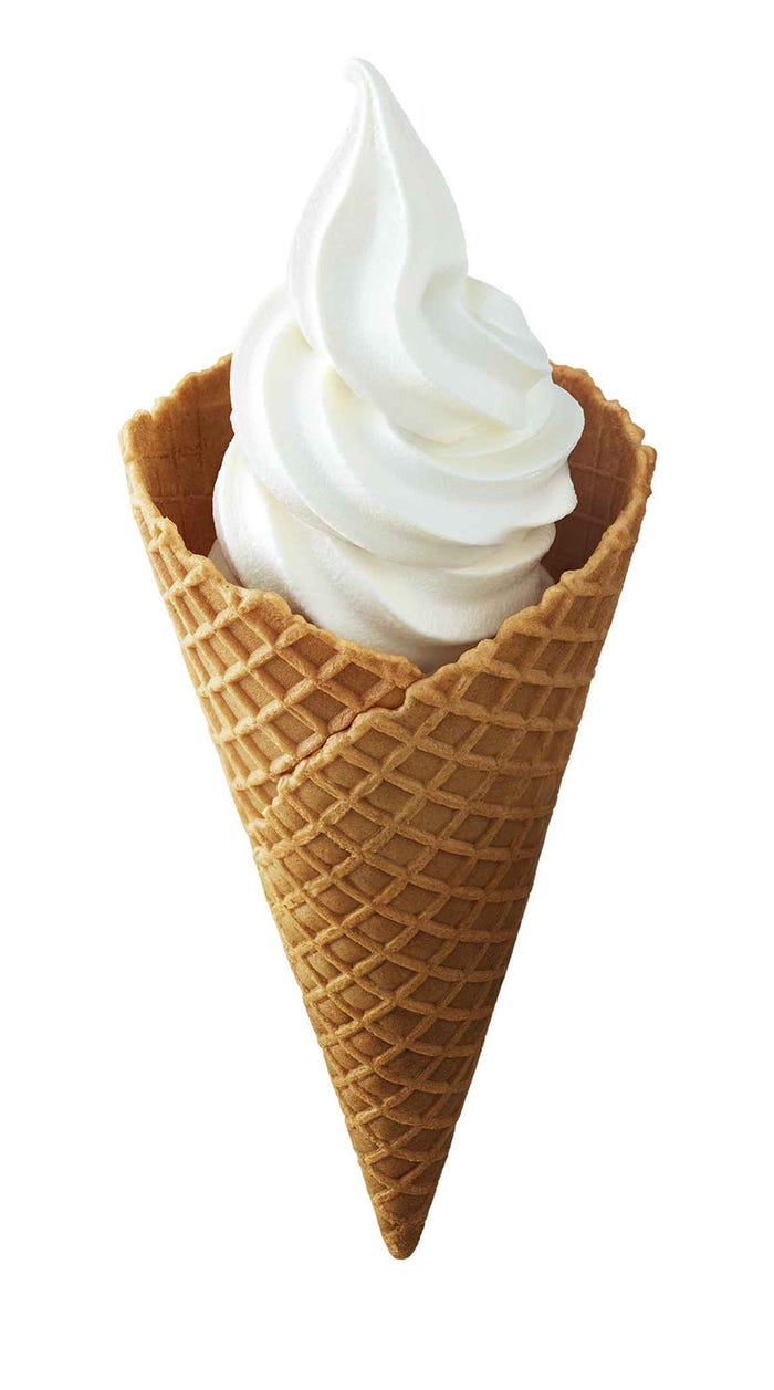 ワッフルコーン プレーン/画像提供:日本マクドナルド株式会社