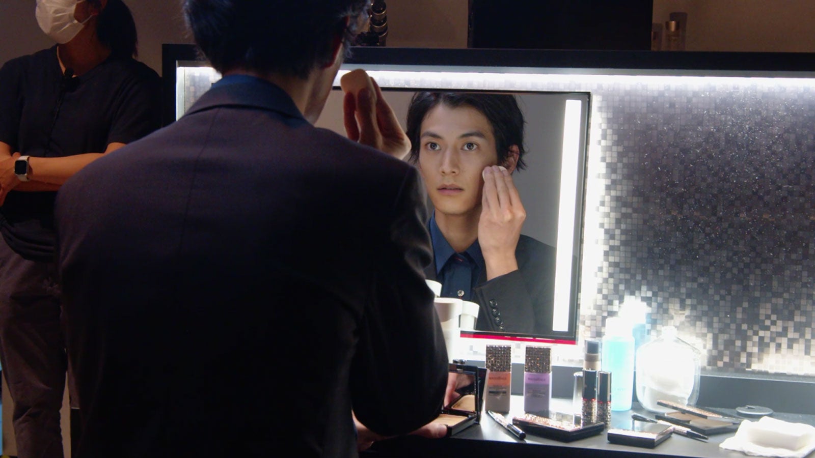 渡邊圭祐／ショートフィルム「Touching」メイキングカット（提供写真）