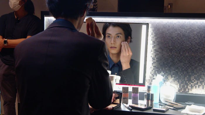 渡邊圭祐/ショートフィルム「Touching」メイキングカット(提供写真)